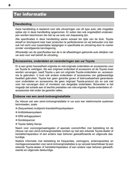 2020-2021 Toyota Aygo Gebruikershandleiding | Nederlands