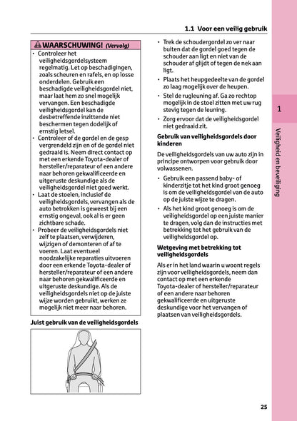 2025-2026 Toyota Aygo X Owner's Manual | Dutch