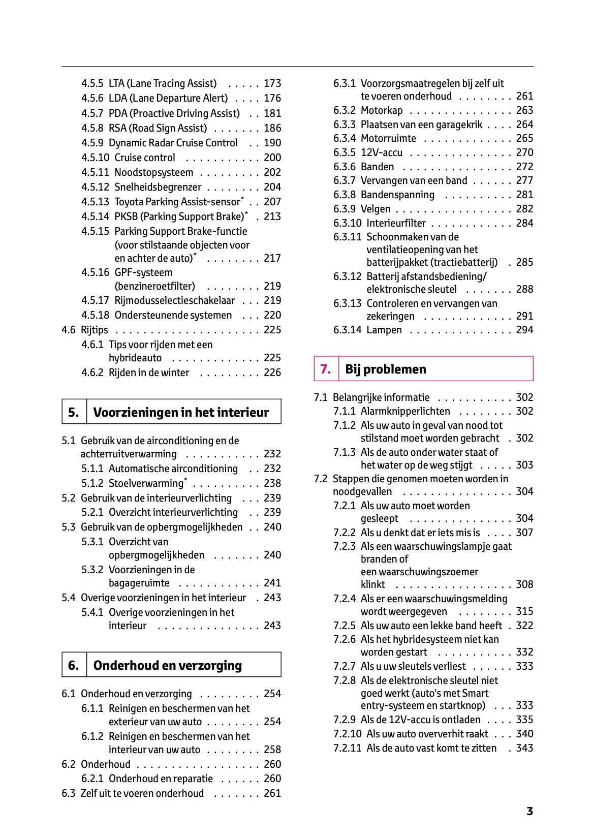 2025-2026 Toyota Aygo X Owner's Manual | Dutch