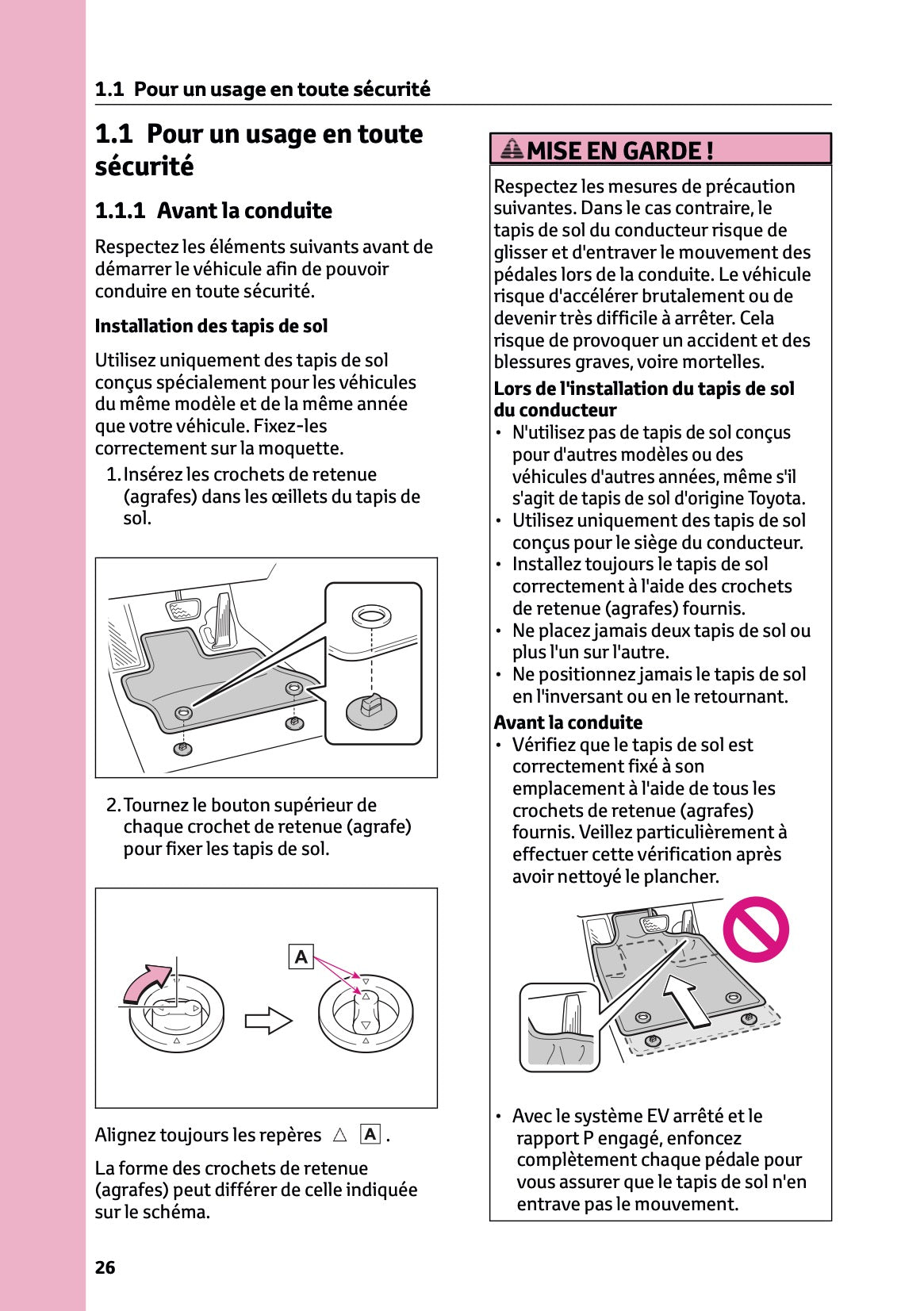 2025 Toyota bZ4X Owner's Manual | French