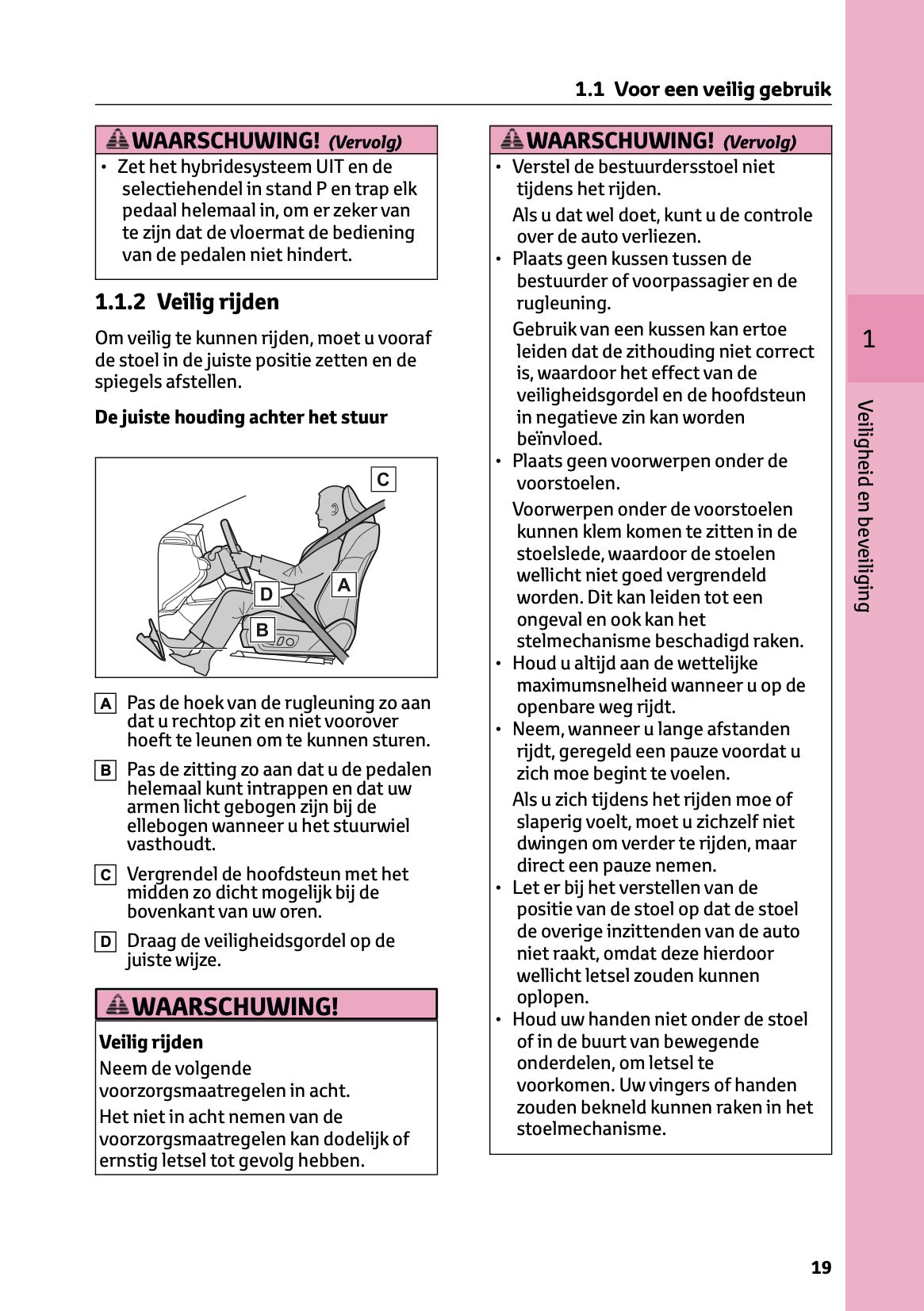 2025-2026 Toyota Camry Hybrid Owner's Manual | Dutch