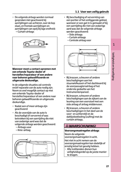 2025-2026 Toyota Camry Hybrid Owner's Manual | Dutch