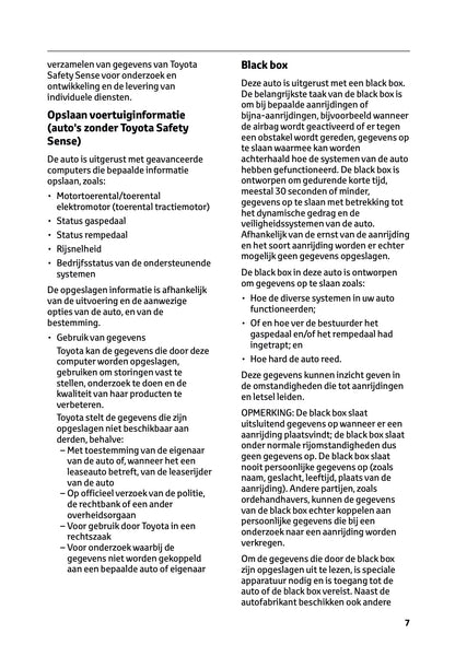 2025-2026 Toyota Camry Hybrid Owner's Manual | Dutch