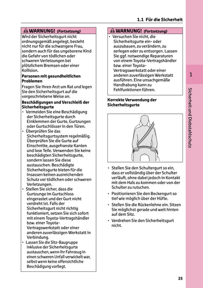 2025-2026 Toyota C-HR Plug-in-Hybrid Owner's Manual | German