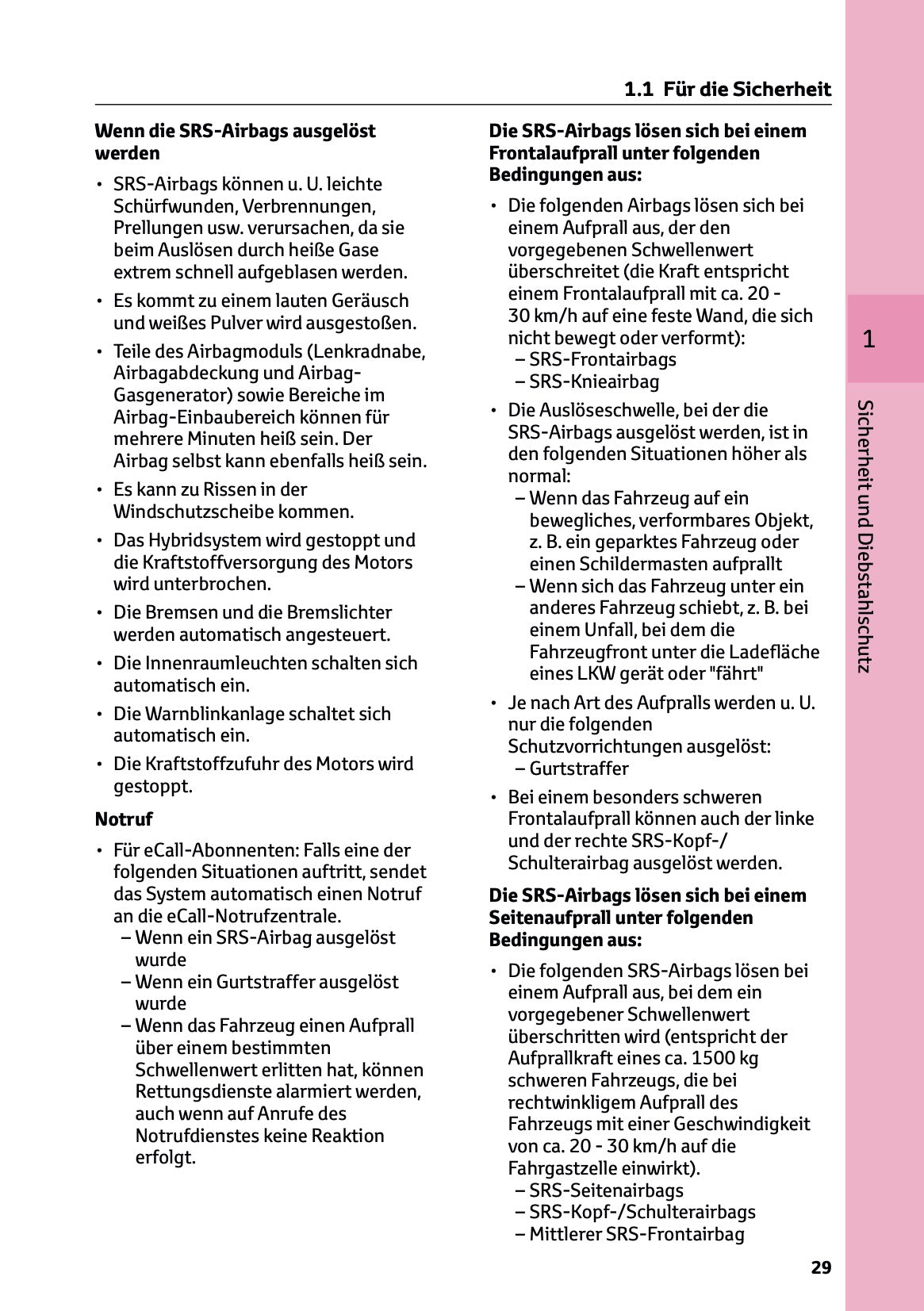 2025-2026 Toyota C-HR Plug-in-Hybrid Owner's Manual | German