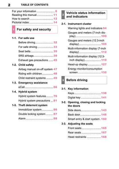 2026 Toyota C-HR Hybrid Owner's Manual | English