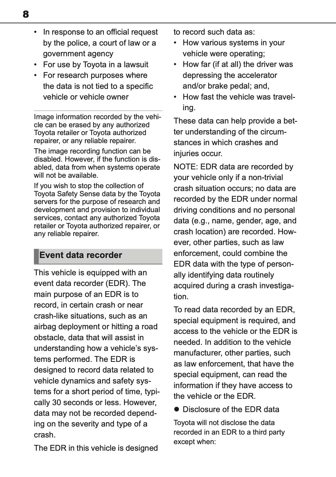 2026 Toyota C-HR Hybrid Owner's Manual | English