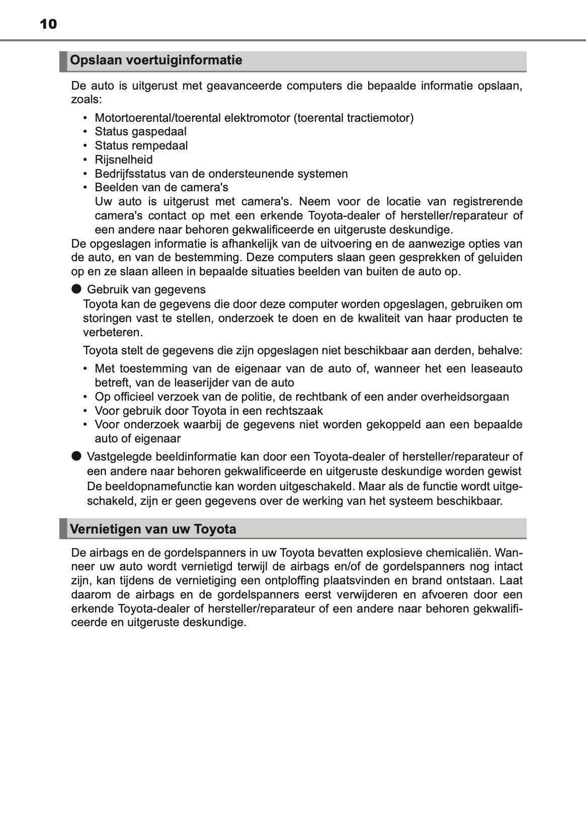 2020-2021 Toyota C-HR Hybrid Gebruikershandleiding | Nederlands