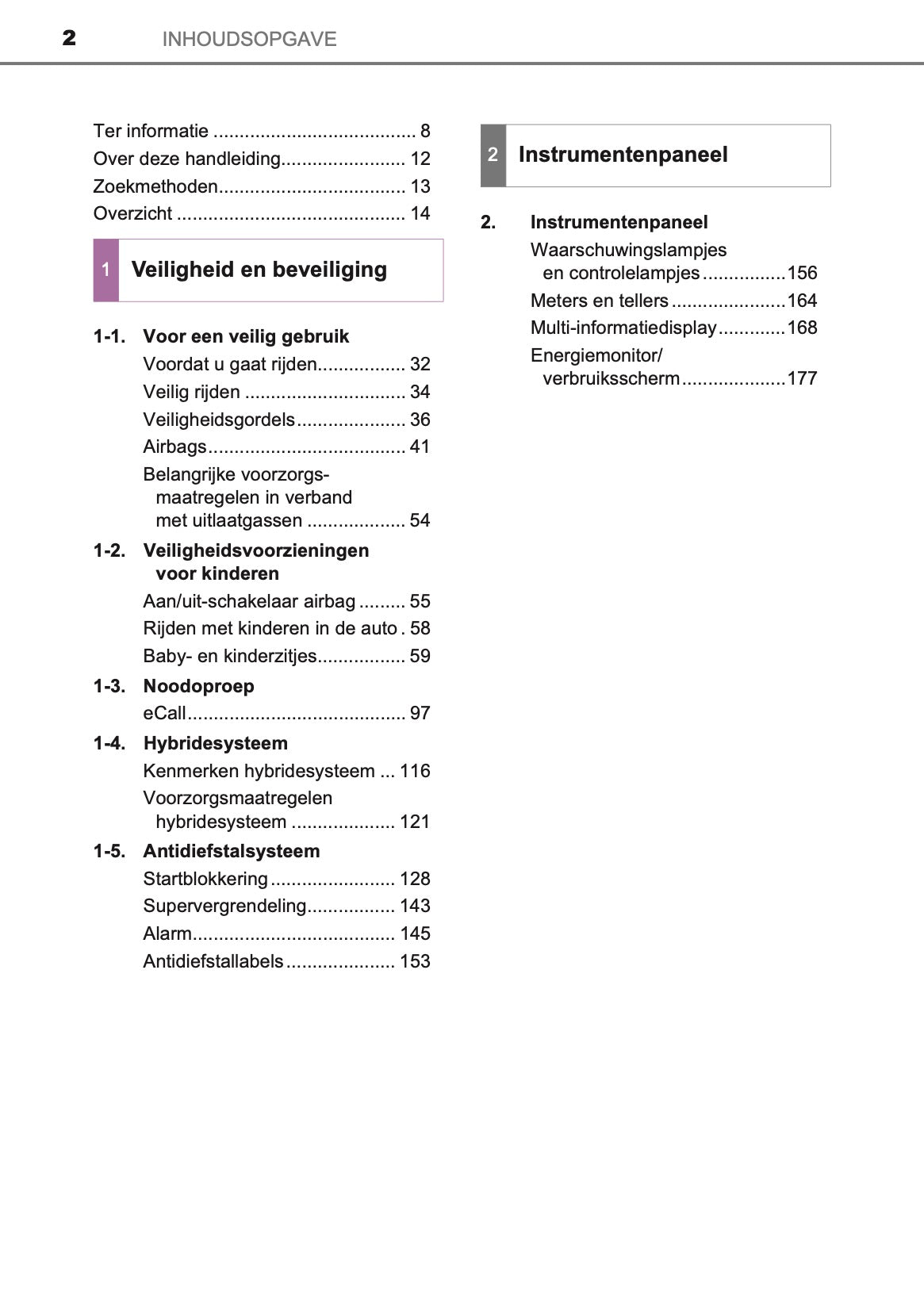 2020-2021 Toyota C-HR Hybrid Gebruikershandleiding | Nederlands