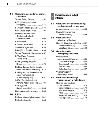 2020-2021 Toyota C-HR Hybrid Gebruikershandleiding | Nederlands
