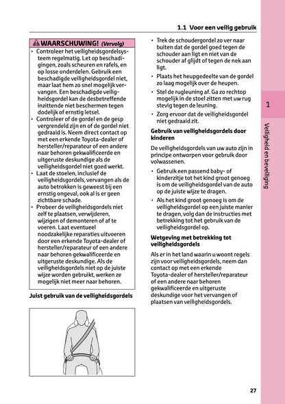 2025-2026 Toyota C-HR Plug-in-Hybrid Owner's Manual | Dutch