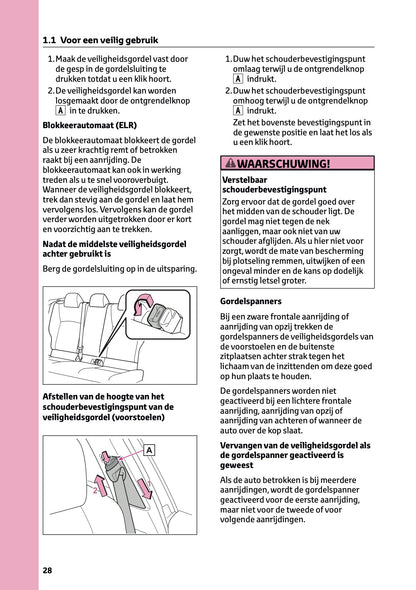 2026 Toyota C-HR Hybrid Gebruikershandleiding | Nederlands