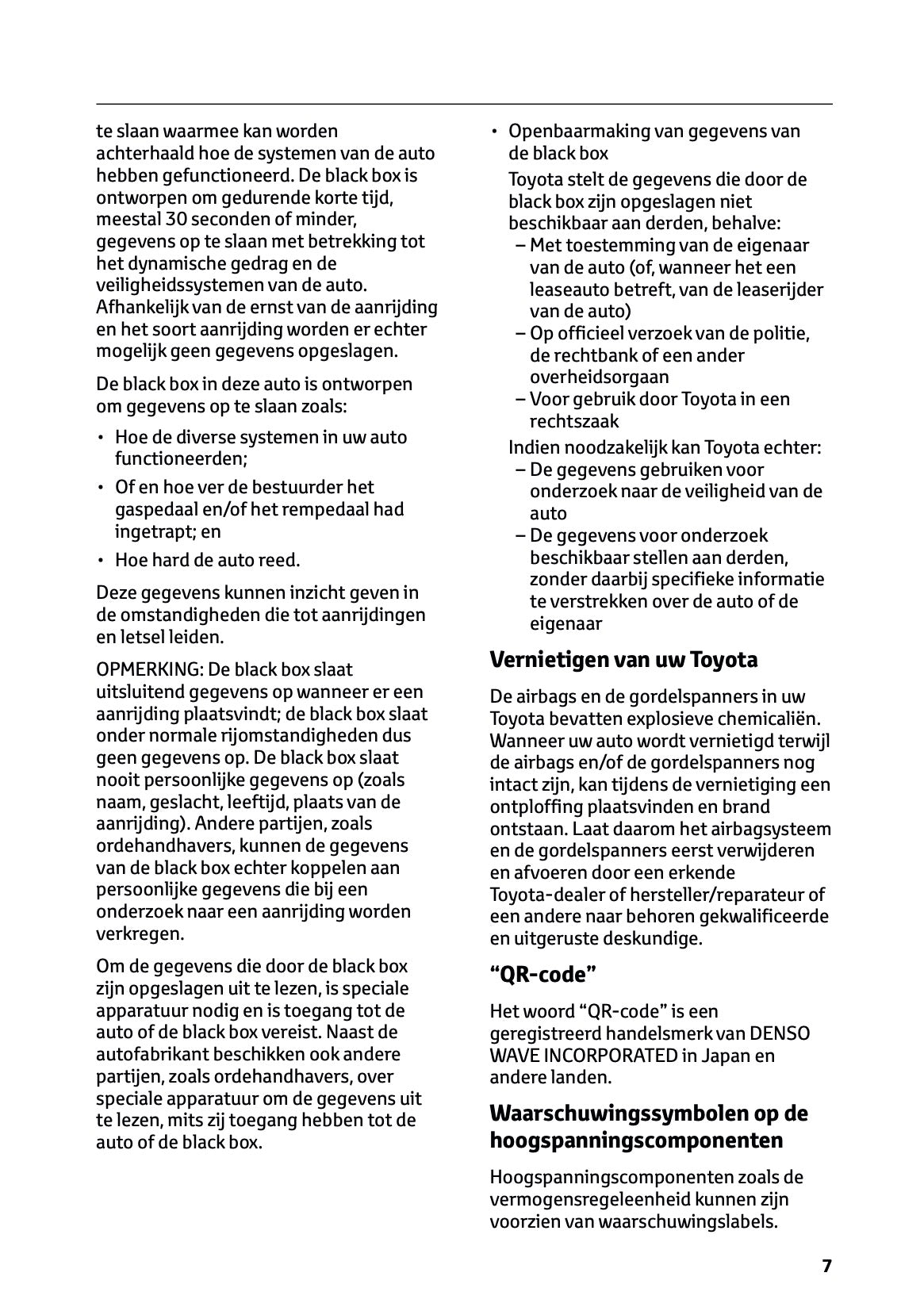 2026 Toyota C-HR Hybrid Gebruikershandleiding | Nederlands