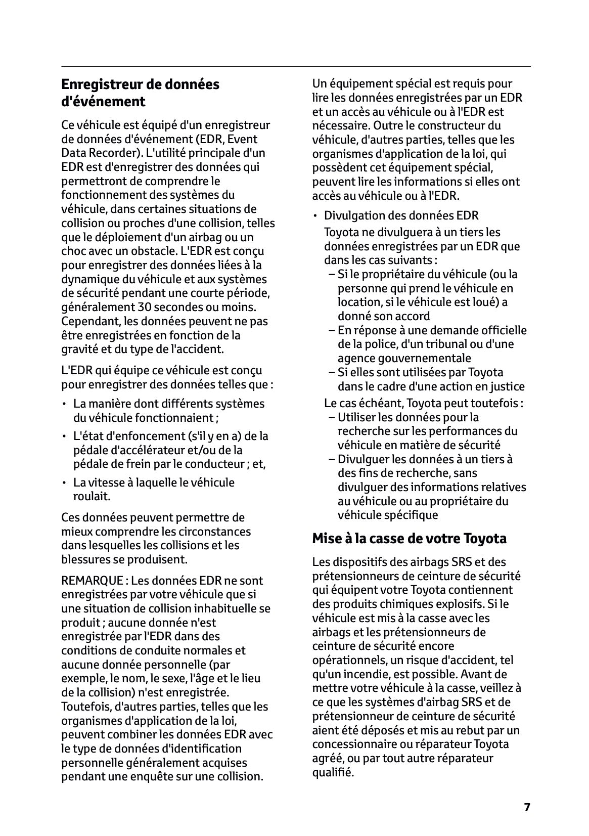 2026 Toyota C-HR+ Owner's Manual | French