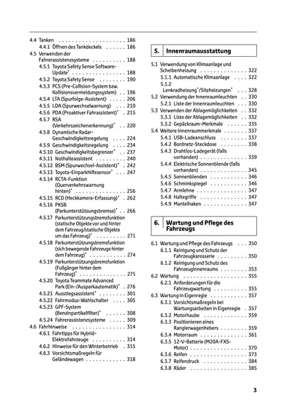 2025 Toyota Corolla Cross Hybrid Owner's Manual | German