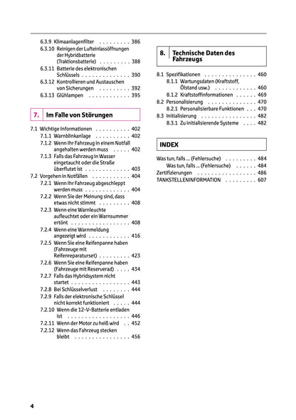 2025 Toyota Corolla Cross Hybrid Owner's Manual | German