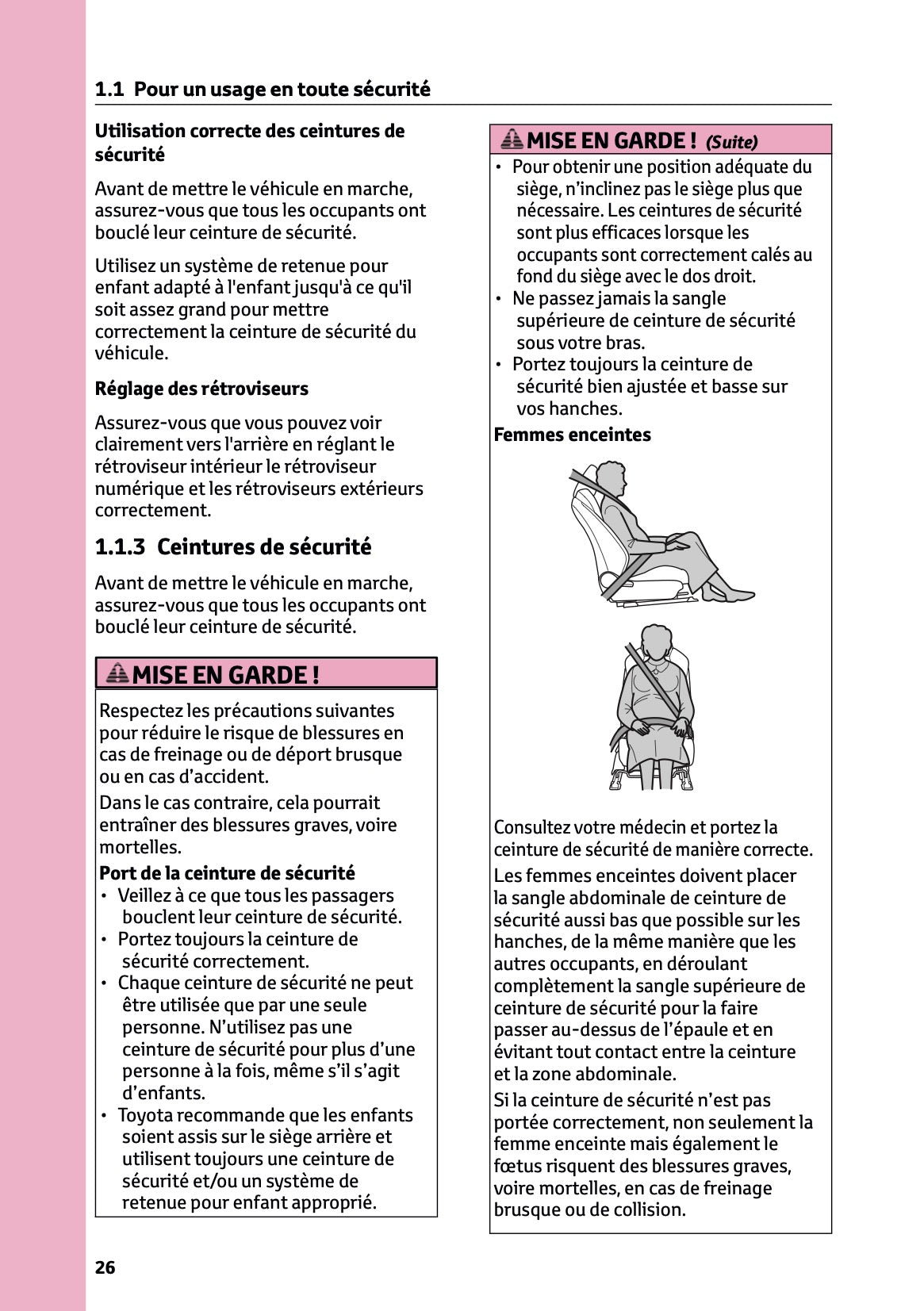 2025 Toyota Corolla Cross Hybrid Owner's Manual | French