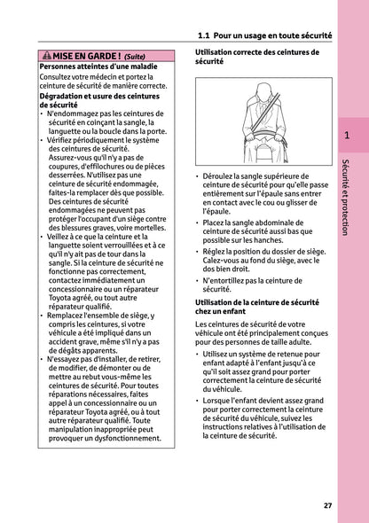 2025 Toyota Corolla Cross Hybrid Owner's Manual | French