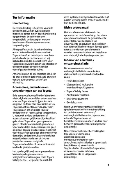 2025 Toyota Corolla Cross Hybrid Gebruikershandleiding | Nederlands