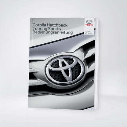 2019-2020 Toyota Corolla Hatchback/Touring Sports Owner's Manual | German