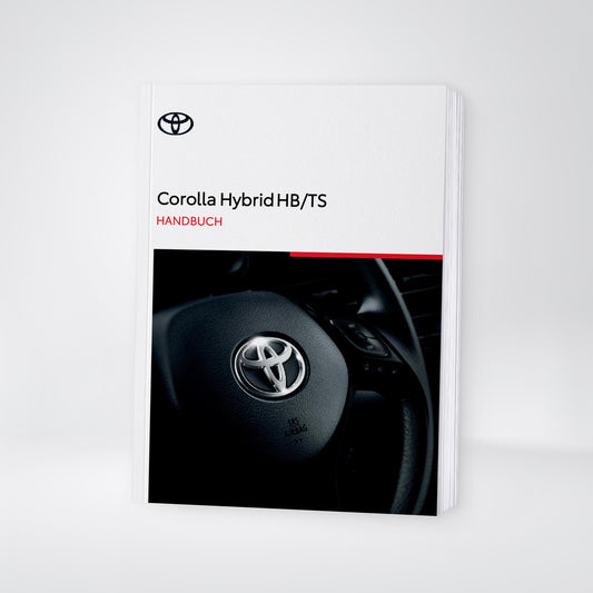 2025 Toyota Corolla Hybrid Hatchback/Touring Sports Owner's Manual | German