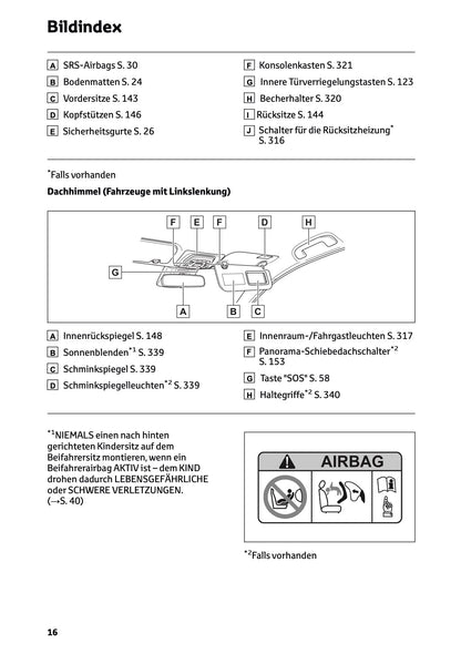 2025 Toyota Corolla Hybrid Hatchback/Touring Sports Owner's Manual | German