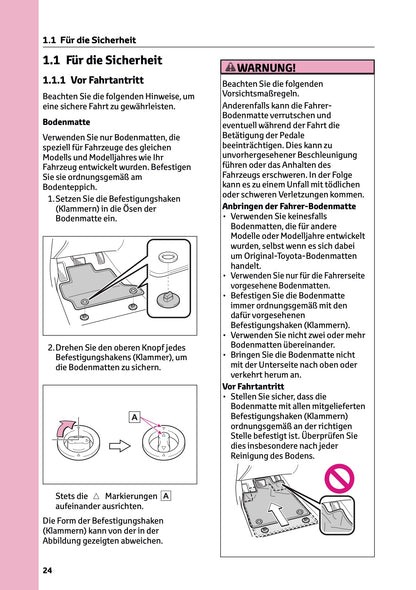 2025 Toyota Corolla Hybrid Hatchback/Touring Sports Owner's Manual | German
