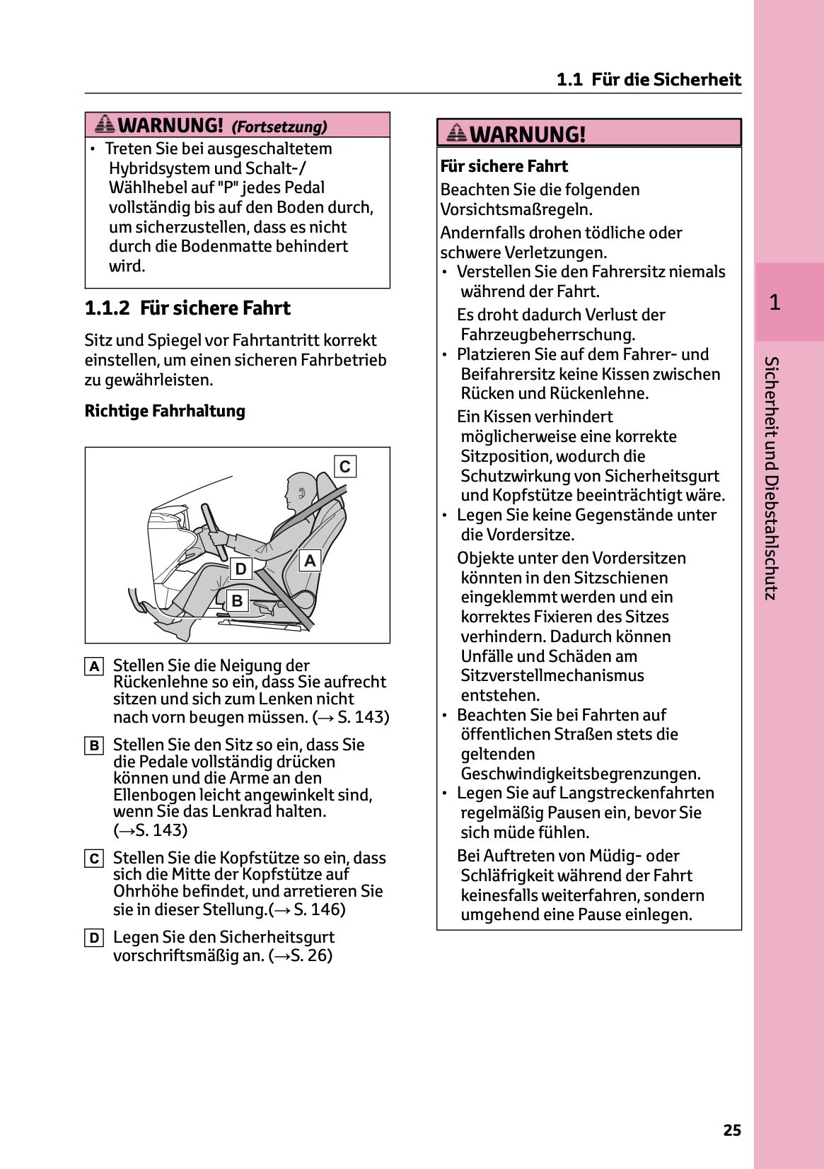 2025 Toyota Corolla Hybrid Hatchback/Touring Sports Owner's Manual | German