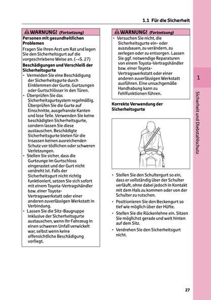 2025 Toyota Corolla Hybrid Hatchback/Touring Sports Owner's Manual | German
