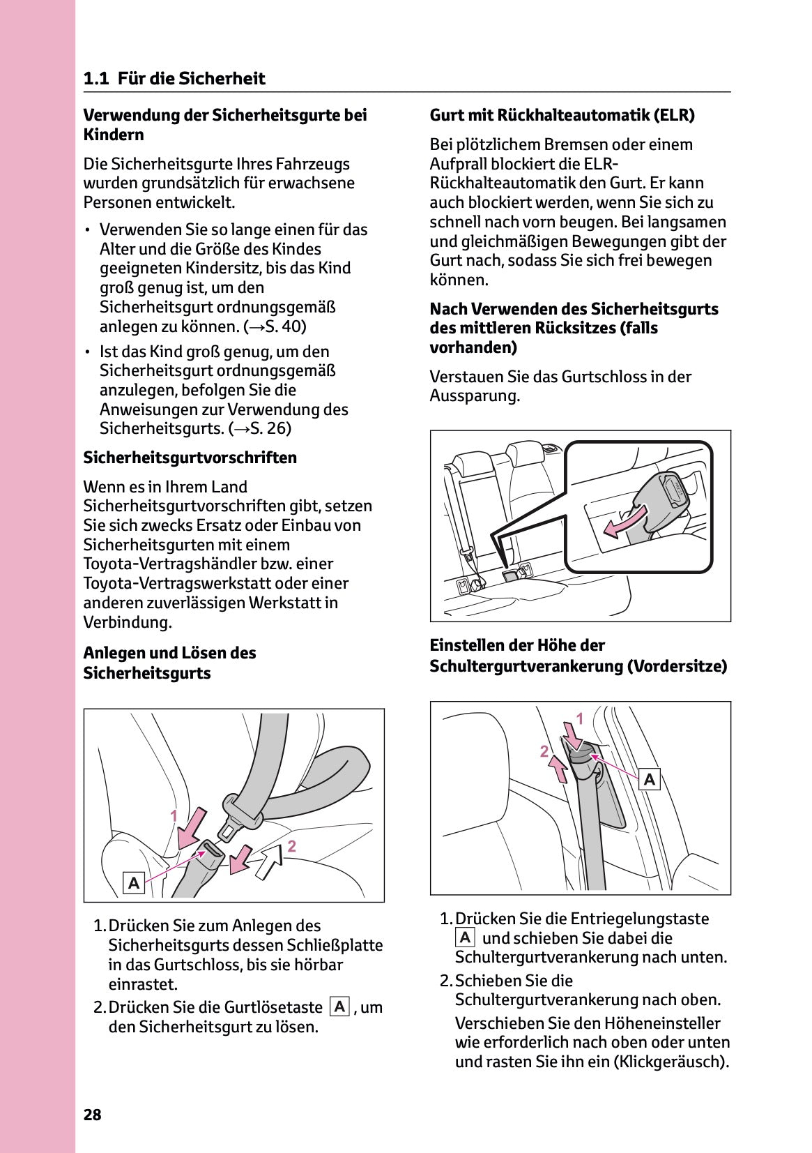 2025 Toyota Corolla Hybrid Hatchback/Touring Sports Owner's Manual | German
