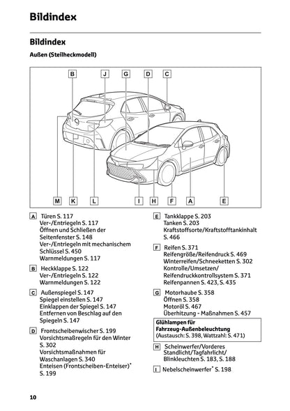 2026 Toyota Corolla Hybrid Hatchback/Touring Sports Owner's Manual | German
