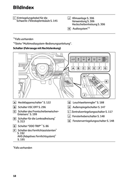 2026 Toyota Corolla Hybrid Hatchback/Touring Sports Owner's Manual | German