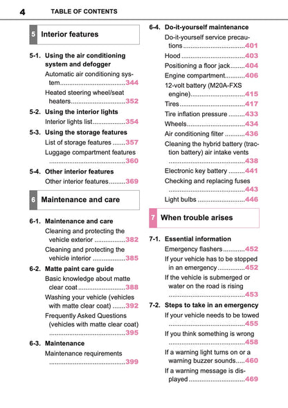 2026 Toyota Corolla Hybrid Hatchback/Touring Sports Owner's Manual | English