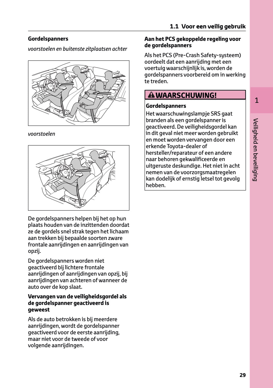 2023 Toyota Corolla Hybrid Hatchback/Touring Sports Owner's Manual | Dutch