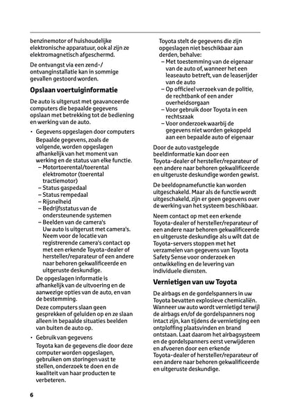 2023 Toyota Corolla Hybrid Hatchback/Touring Sports Owner's Manual | Dutch