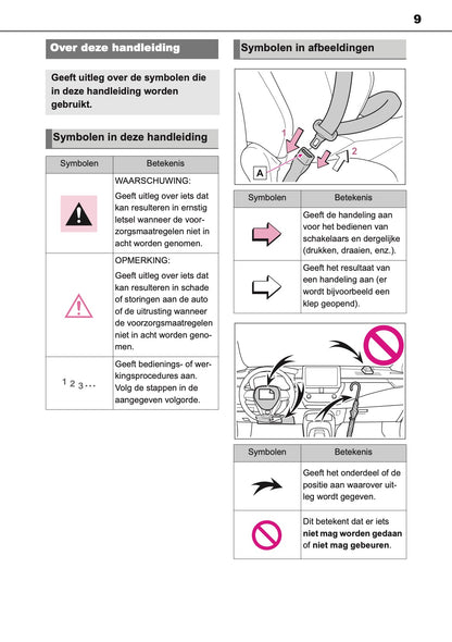 2020-2022 Toyota Corolla Hatchback/Touring Sports Gebruikershandleiding | Nederlands