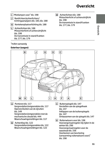 2026 Toyota Corolla Hybrid Hatchback/Touring Sports Owner's Manual | Dutch