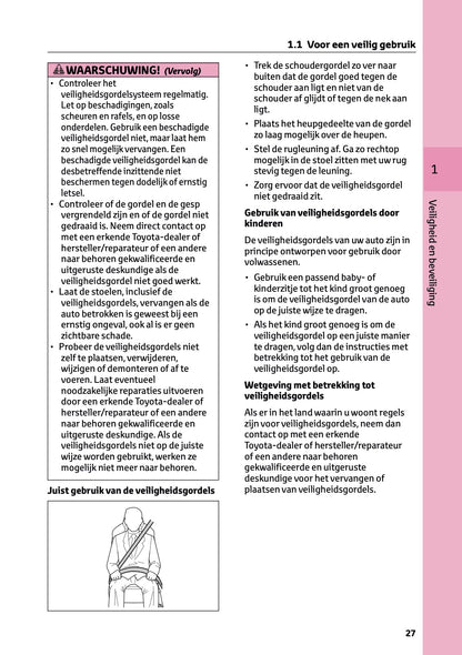 2026 Toyota Corolla Hybrid Hatchback/Touring Sports Owner's Manual | Dutch