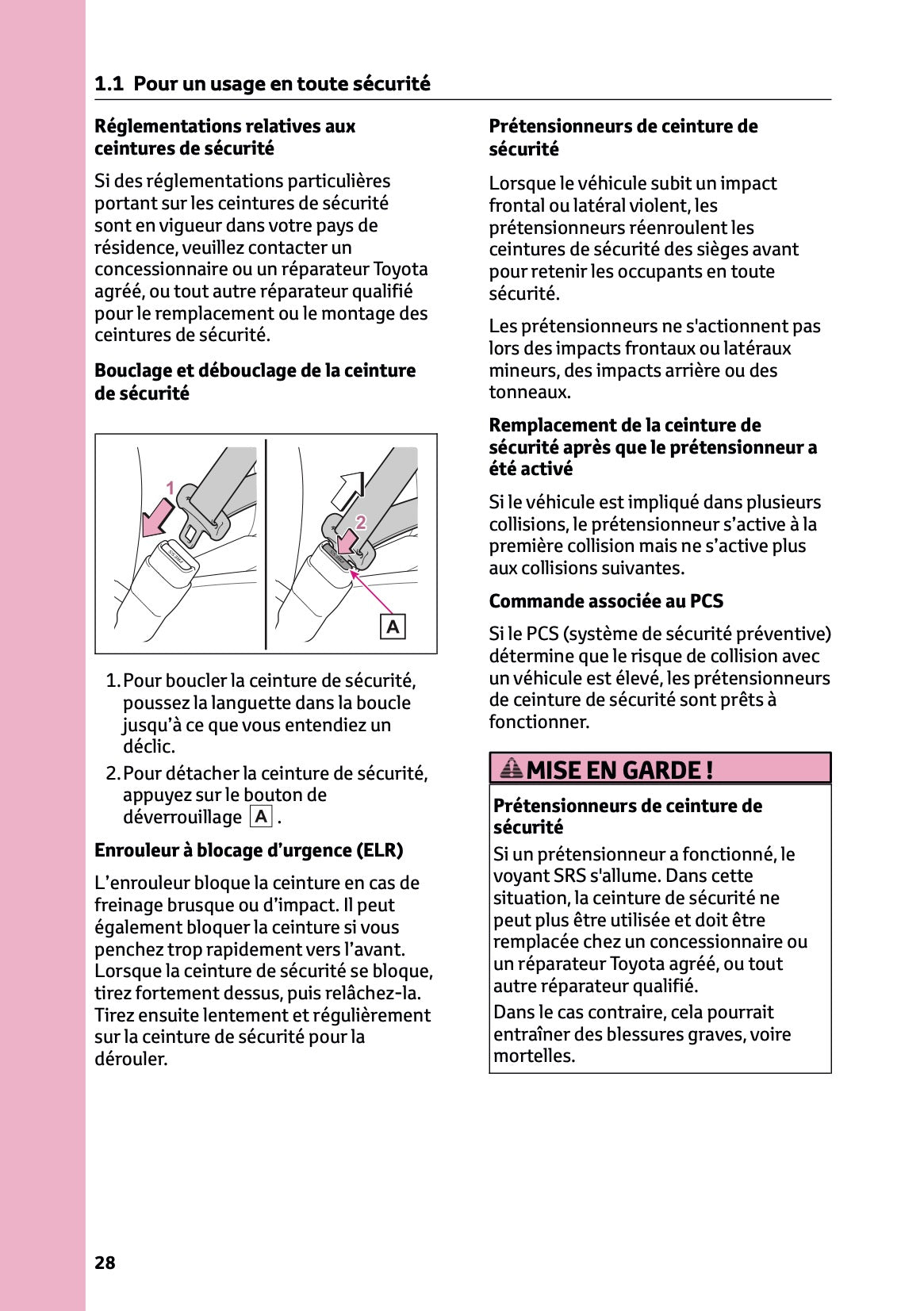 2024-2025 Toyota GR Yaris Manuel du propriétaire | Français