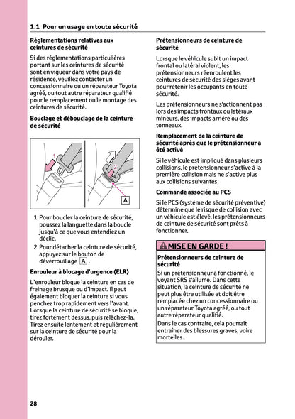 2024-2025 Toyota GR Yaris Manuel du propriétaire | Français