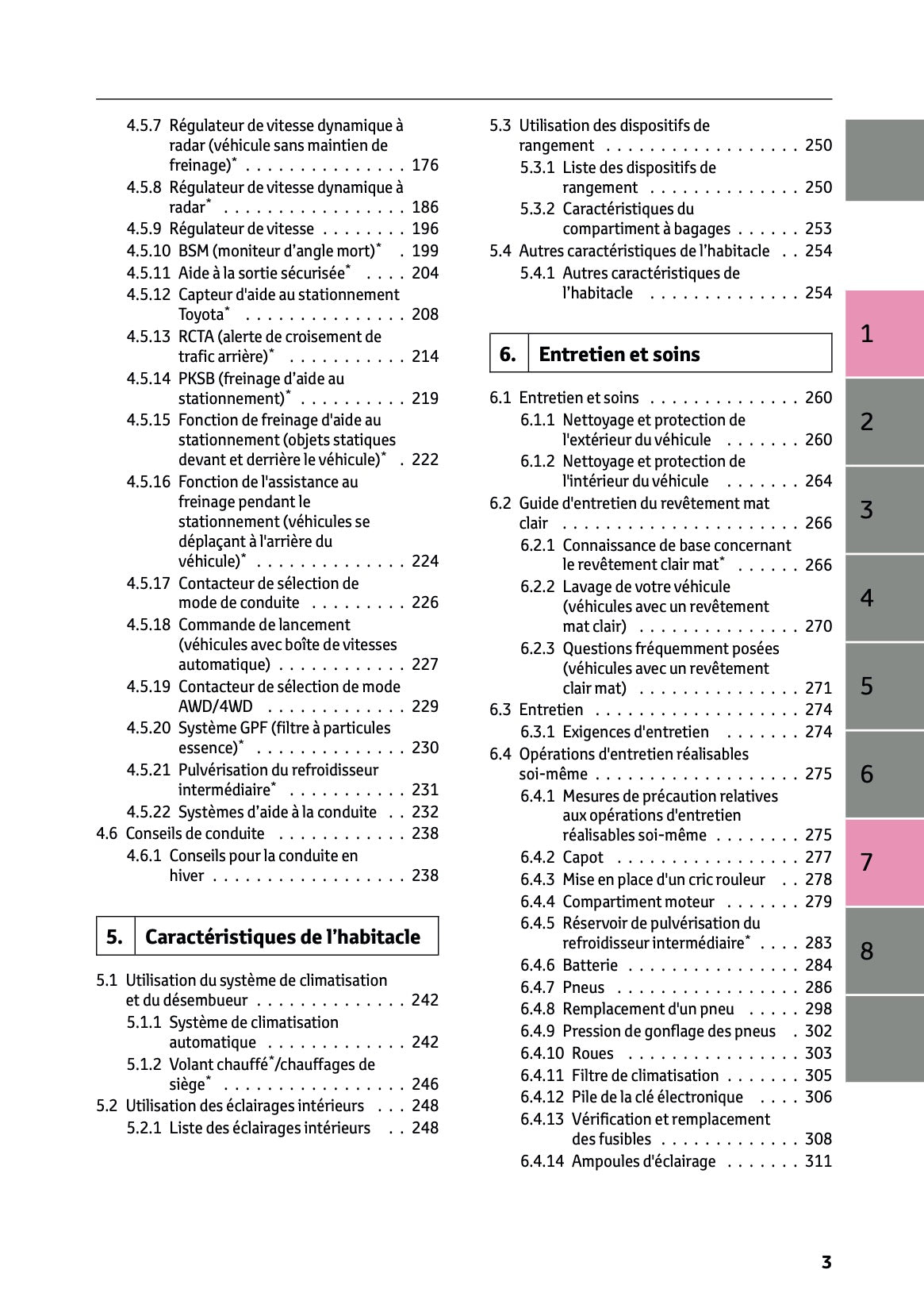 2024-2025 Toyota GR Yaris Manuel du propriétaire | Français