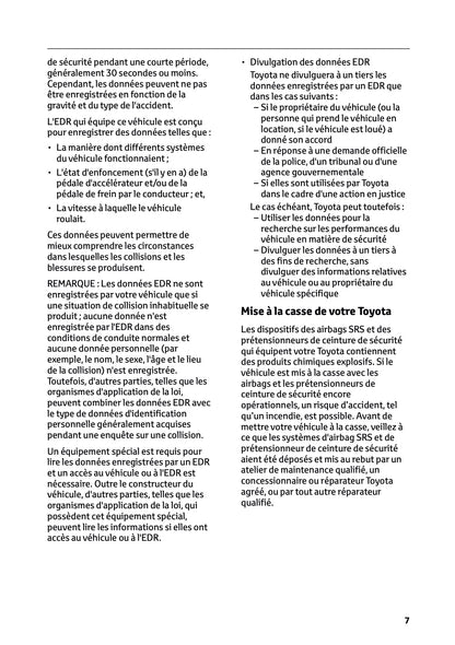 2024-2025 Toyota GR Yaris Manuel du propriétaire | Français