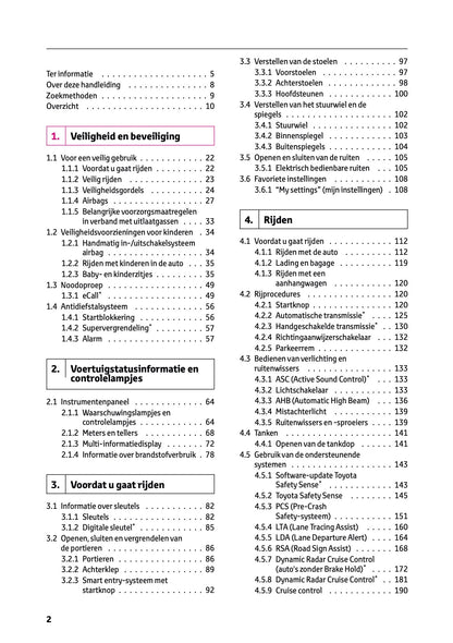 2024-2025 Toyota GR Yaris Owner's Manual | Dutch