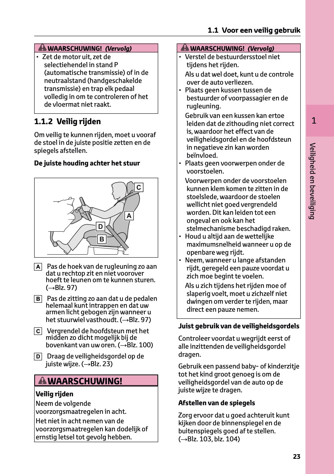 2024-2025 Toyota GR Yaris Owner's Manual | Dutch