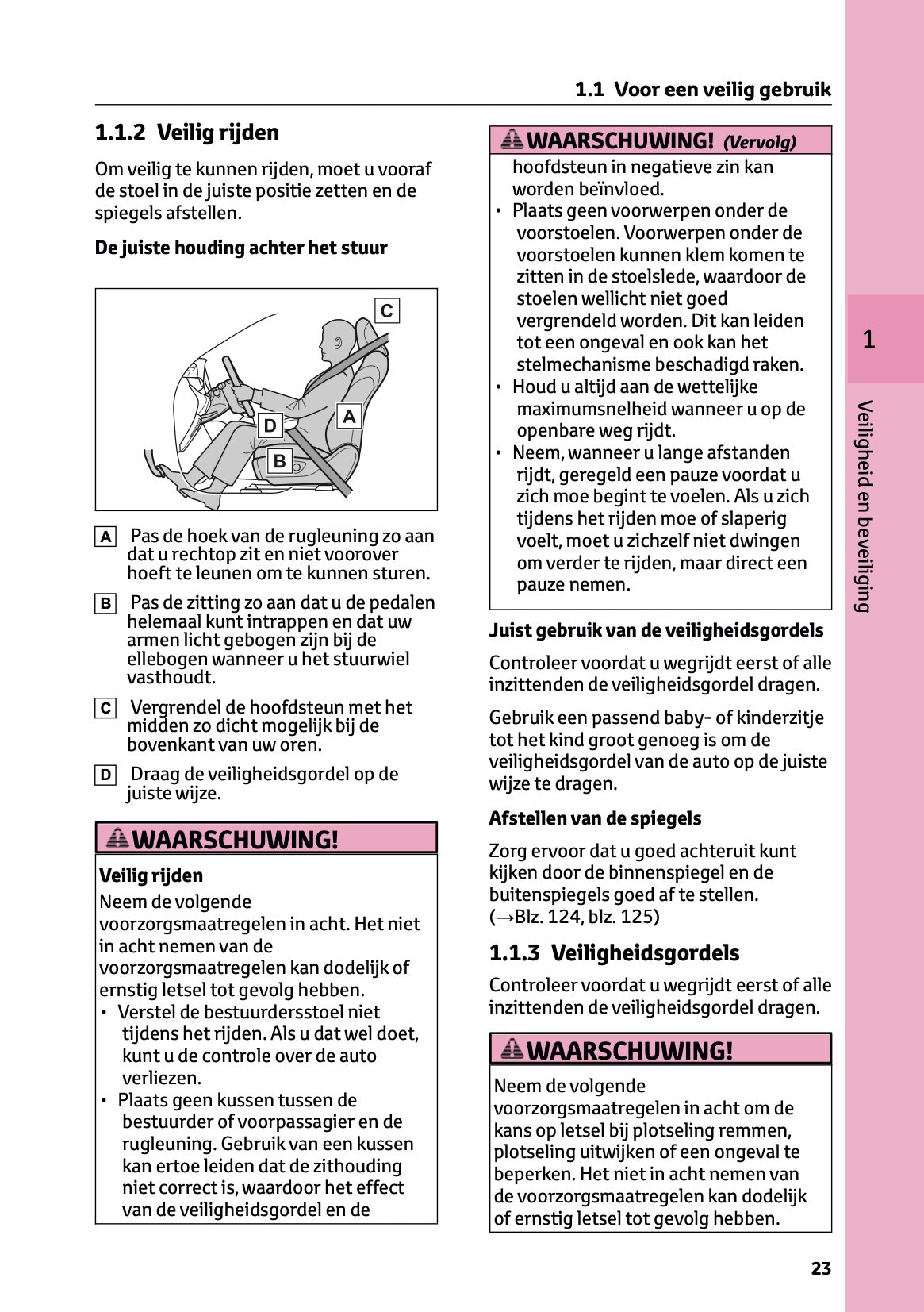 2024-2025 Toyota Highlander Hybrid Owner's Manual | Dutch