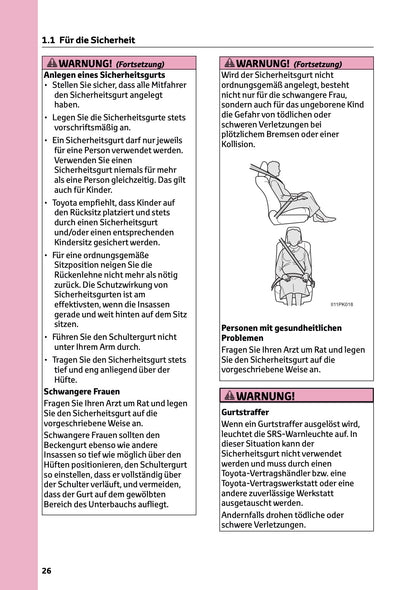 2024-2025 Toyota Hilux 48V Owner's Manual | German