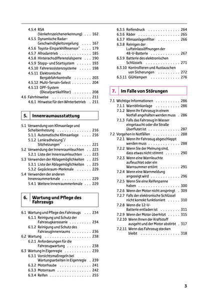 2024-2025 Toyota Hilux 48V Owner's Manual | German