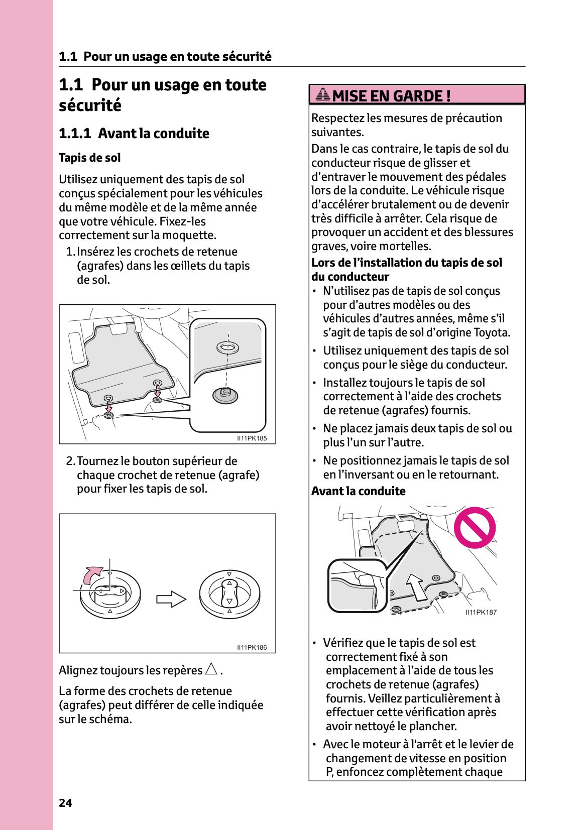 2024-2025 Toyota Hilux 48V Owner's Manual | French