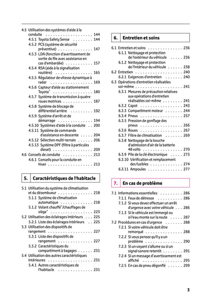 2024-2025 Toyota Hilux 48V Owner's Manual | French