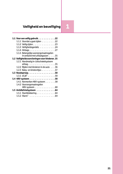2024-2025 Toyota Hilux 48V Owner's Manual | Dutch